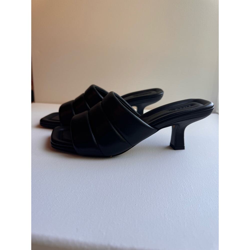 Vince black kitten heel Ceil Mule size 37/ US 7 - Picture 3 of 11